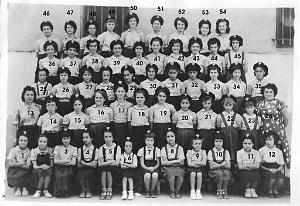 COLO LE LEZERT CASTRES TARN DAMES AFRICAINES MARAVAL 1952 N01